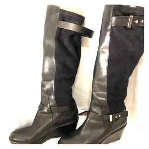 Cole Haan tall wedge boots